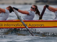 Women from the Azorean island of Pico compete in the XII International Azorean Whaleboat Regatta which took place in Clarke's Cove in New Bedford after a six year hiatus.