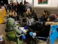 Shoppers wait for doors to open on Black Friday at Toys R Us in Dartmouth, MA on November 25, 2016.  PETER PEREIRA/THE STANDARD-TIMES/SCMG : shopping, shop, black friday, madness, economy, holiday, season