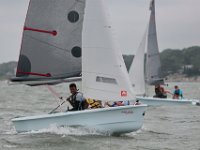 Instructors and junior instructors of the Community Boating Center in New Bedford prepare for the upcoming summer programs, which begins on Monday, with a sail off in Clarke's Cove.   [ PETER PEREIRA/THE STANDARD-TIMES/SCMG ]