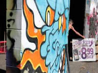 ma nb HomelessinTheWoods  "Papa Doc" cleans up the area where he lives inside a stone structure in the woods behind Save-A-Lot in the north end of New Bedford.  PETER PEREIRA/THE STANDARD-TIMES : poverty, homeless, woods