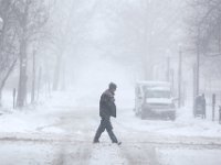 1007028856 ma nb snowStorm  snow storm sweeps across the region.   PETER PEREIRA/THE STANDARD-TIMES/SCMG : weather, snow, storm, blizzard