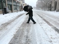 1007028856 ma nb snowStorm  snow storm sweeps across the region.   PETER PEREIRA/THE STANDARD-TIMES/SCMG : weather, snow, storm, blizzard