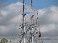 _MG_5098  PHOTO PETER PEREIRA/The Standard-Times    ++  The Charles W. Morgan whaleship makes her way from Mystic Seaport in Mystic, CT to New London, CT in the first leg of the journey that will see it return to New Bedford in June.