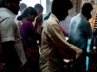 MG 1847  Daily life in the Dharbi slum in Mumbai, India.  The Dharbi slum is one of the largest in India and contains an entire ecosystem that offers residents the ability to never leave. : India