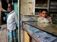 MG 1914  Daily life in the Dharbi slum in Mumbai, India.  The Dharbi slum is one of the largest in India and contains an entire ecosystem that offers residents the ability to never leave. : India