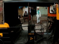 MG 1999  Daily life in the Dharbi slum in Mumbai, India.  The Dharbi slum is one of the largest in India and contains an entire ecosystem that offers residents the ability to never leave. : India