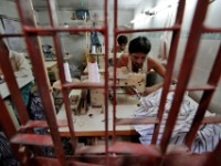 MG 2006  Daily life in the Dharbi slum in Mumbai, India.  The Dharbi slum is one of the largest in India and contains an entire ecosystem that offers residents the ability to never leave. : India