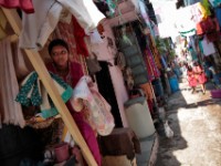 MG 2052  Daily life in the Dharbi slum in Mumbai, India.  The Dharbi slum is one of the largest in India and contains an entire ecosystem that offers residents the ability to never leave. : India